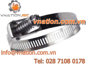 embossed band hose clamp / stainless steel