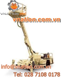explosives transport and loading (ANFO) vehicle / electric / for underground mining