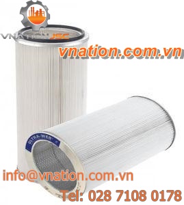 cartridge filter / for powder coating systems / particulate