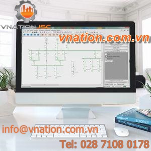 sizing software / low-voltage electrical installation / electrical calculation / engineering