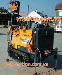 micropile drilling rig / crawler / tophammer / hydraulic