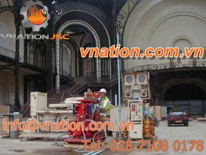 slurry pump / piston / remote control / automatic