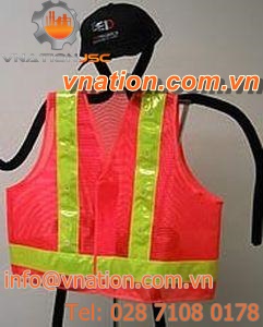 fire-retardant vest / nylon / high-visibility