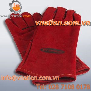 welding gloves / heat-resistant / fire-retardant / kevlar