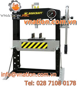 hydraulic press / workshop / vertical / frame
