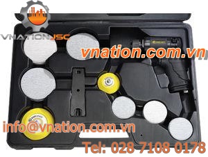 random orbital sander / pneumatic / lightweight