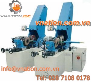belt grinding machine / manual / polishing / for straight tubes