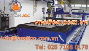 laser cutting downdraft table / for oxy-fuel cutting / for plasma cutting