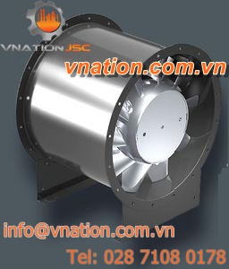 axial fan / ventilation / EC / medium-pressure