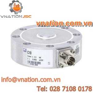 compression load cell / planar beam / flexible / stainless steel