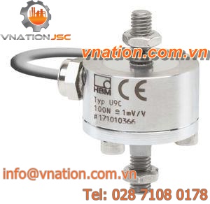 load cell / tension compression / in-line / stainless steel