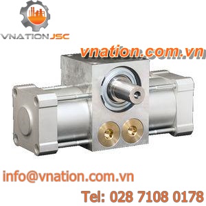 rotary actuator / compact / aluminum