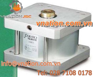 pneumatic cylinder / magnetic piston / compact / short-stroke