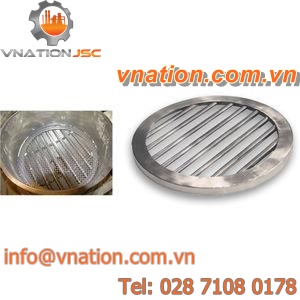 electromagnetic screener / circular vibrating / for bulk materials
