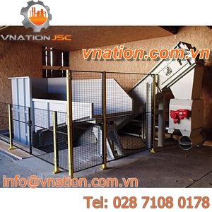 magnetic drum separator / for ferrous metals / for quartz sand