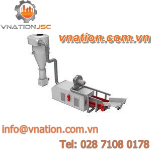 air separator / for pneumatic conveying / industrial