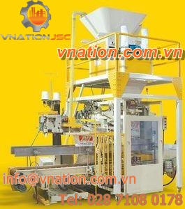 bag filler / weight / for powders / for granulates