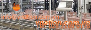 chain conveyor / case / modular / horizontal