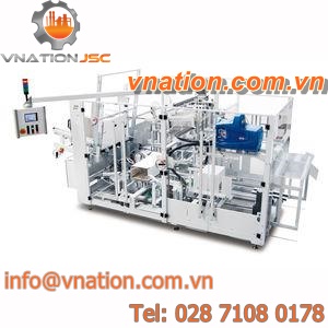 lateral case packer / automatic / box / bag