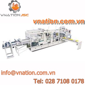 horizontal bagging machine / fully-automatic / for hygiene products / for hygienic applications