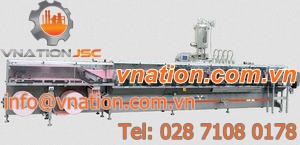 VFFS bagging machine / continuous-motion / automatic / sachet