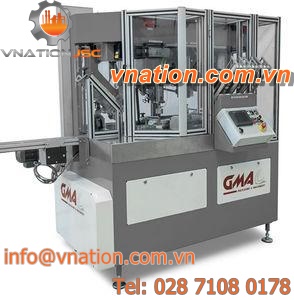 automatic cartoner / cardboard sleeve / dairy products / for food industry applications