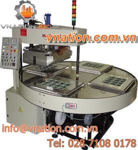 hydraulic press / high-frequency welding / compact / for plastics