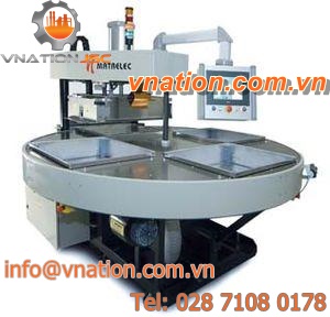 pneumatic press / hydraulic / high-frequency welding / for plastics