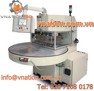 pneumatic press / hydraulic / high-frequency welding / compact