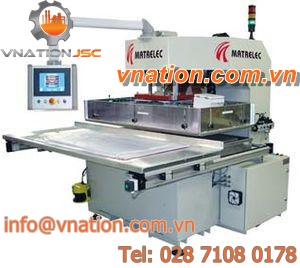 pneumatic press / high-frequency welding / compact / for plastics