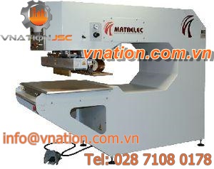 hydro-pneumatic press / high-frequency welding / C-frame
