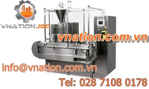 monobloc filler and capper / for cosmetic products / automatic