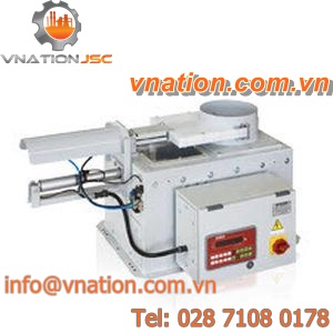 volumetric dosing dispenser / granulates / weight / high-precision