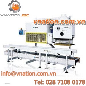 semi-automatic sewing and welding machine / for bags