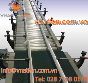 roller conveyor / carton / horizontal / transport