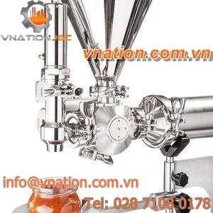 high-viscosity media dosing dispenser / fluid / for chlorine / water