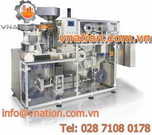 film packaging machine / blister / continuous-motion / automatic