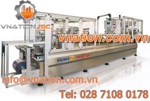 packaging thermoforming, punching and stacking machine / fully-automatic / compressed air