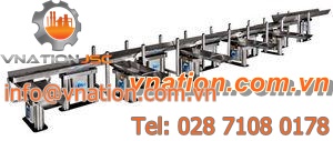 roller conveyor / horizontal / distribution