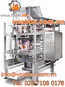 VFFS bagging machine / intermittent-motion / for food / industrial