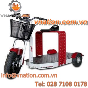 3-wheel vehicle / for equipment transport / electric / light