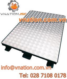 HDPE pallet / aluminum / Euro / transport