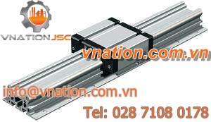 track linear guide / profiled rail / precision / aluminum