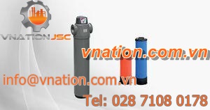 air filter / compressed air / in-line / pressure