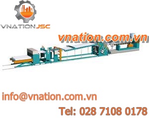 plastic sheet extrusion line / sheet / for PET