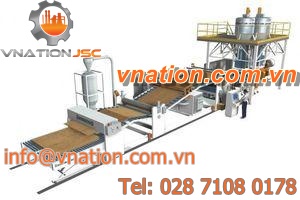 sheet extrusion line / for WPC