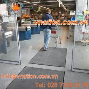 absorbent mat / for high-traffic areas / entrance