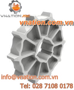 straight-toothed sprocket wheel / hub