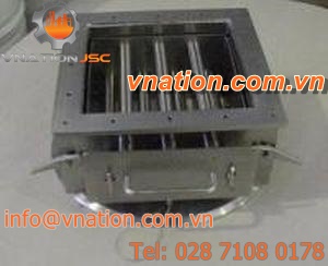magnetic grate separator / for ferrous metals / for food production lines