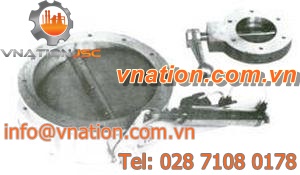 butterfly valve / pneumatic / for water / throttle
